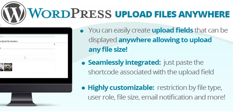 Item cover for download WordPress Upload Files Anywhere
