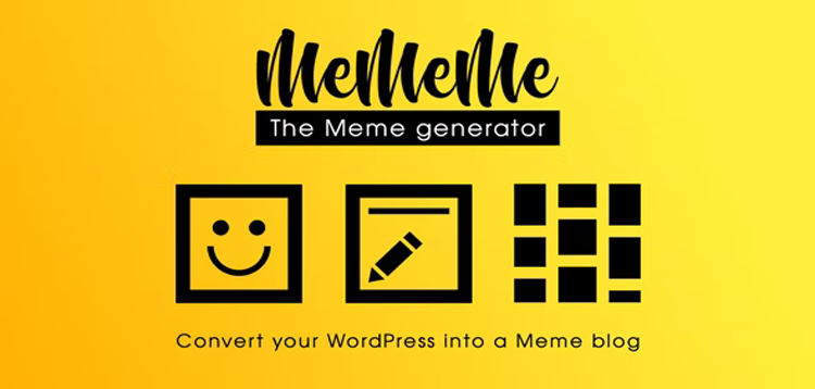 Item cover for download MeMeMe - The Meme Generator | WP Plugin