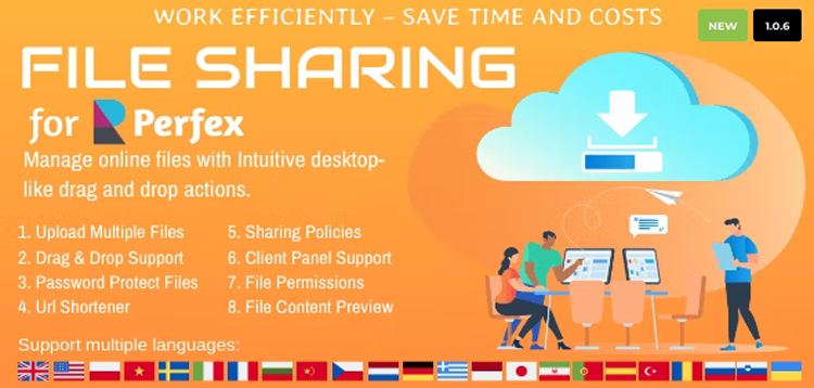 Item cover for download File Sharing for Perfex CRM