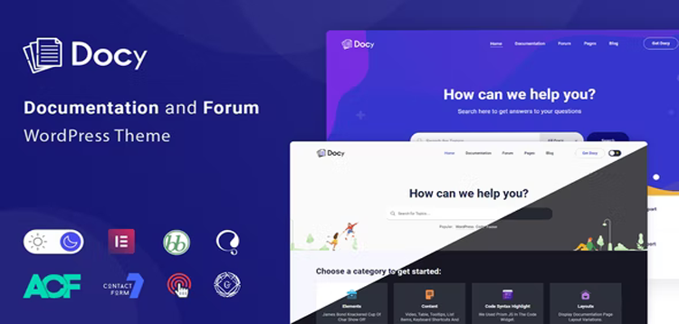 Item cover for download Docy - Documentation and Knowledge base WordPress Theme with Helpdesk Forum