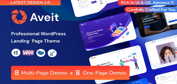 Item cover for download Aveti Business Landing Page Theme