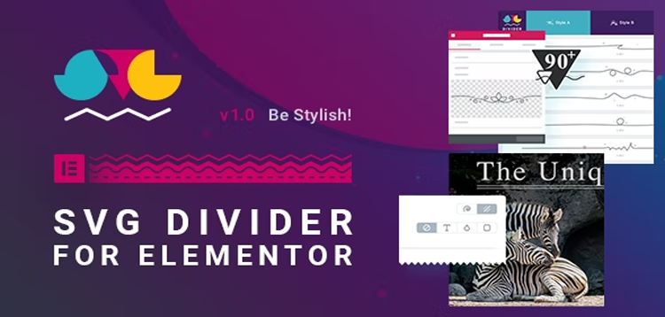 Item cover for download SVG Divider for Elementor