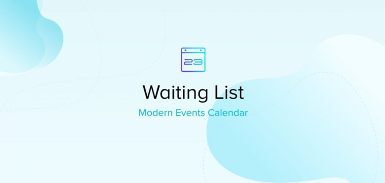 Item cover for download Modern Events Calendar (MEC) Waiting List