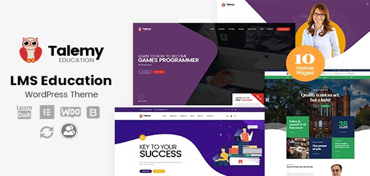 Item cover for download Talemy - LMS Education WordPress Theme