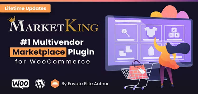 Item cover for download MarketKing - Ultimate Multi Vendor Marketplace Plugin for WooCommerce