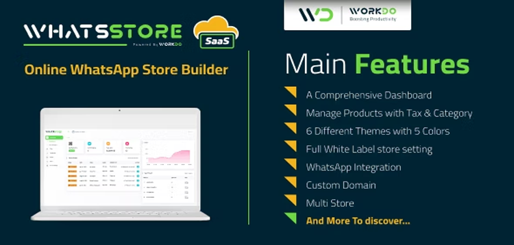 Item cover for download WhatsStore SaaS - Online WhatsApp Store Builder