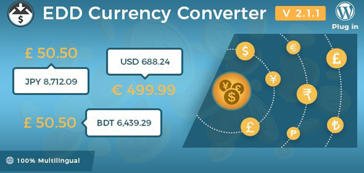 Item cover for download Easy Digital Downloads - Currency Converter