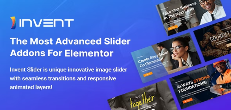Item cover for download Invent Slider for Elementor