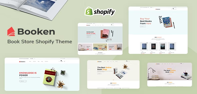 Item cover for download Booken - Book Store Shopify Theme