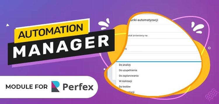 Item cover for download Automation Manager for Perfex CRM