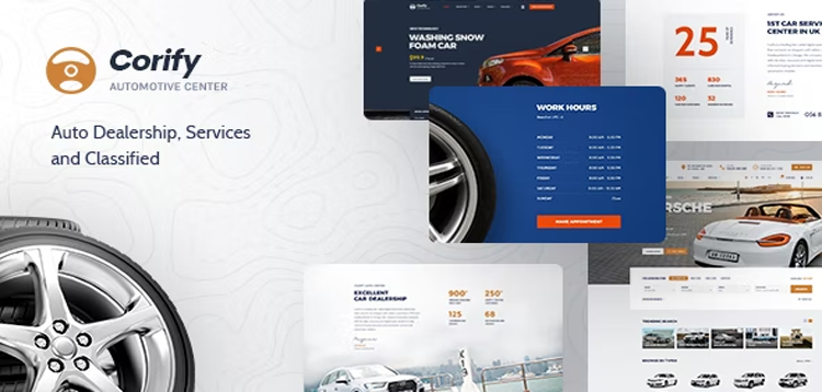 Item cover for download Corify - WordPress Car Listings & Dealership Theme