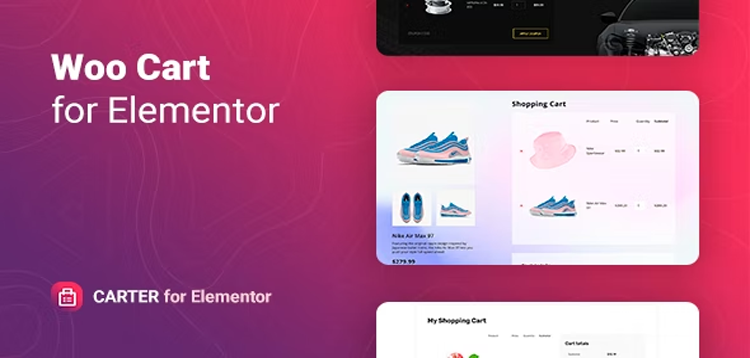 Item cover for download Carter – Advanced WooCommerce Cart for Elementor