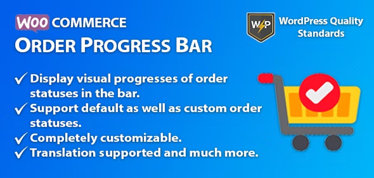 Item cover for download WooCommerce Order Progress Bar | Order Tracking