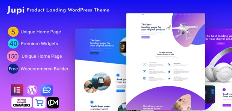 Item cover for download Jupi - Product Landing WordPress Theme