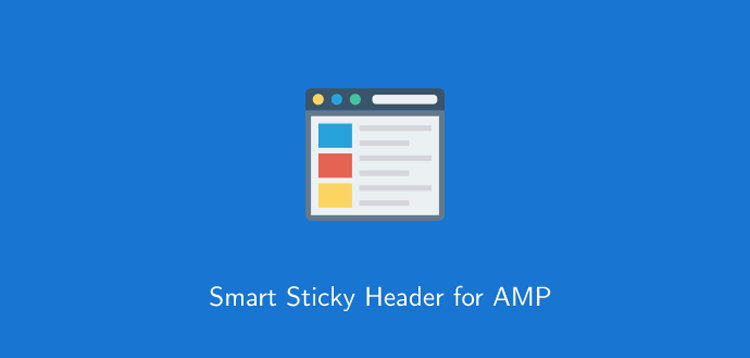 Item cover for download AMPforWP Smart Sticky Header for AMP