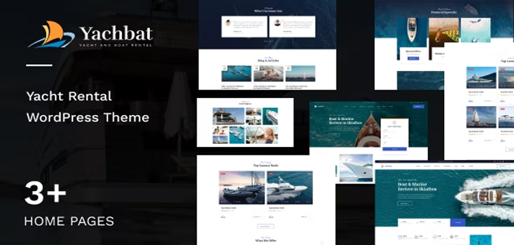 Item cover for download Yachbat - Yacht & Boat Rental WordPress Theme