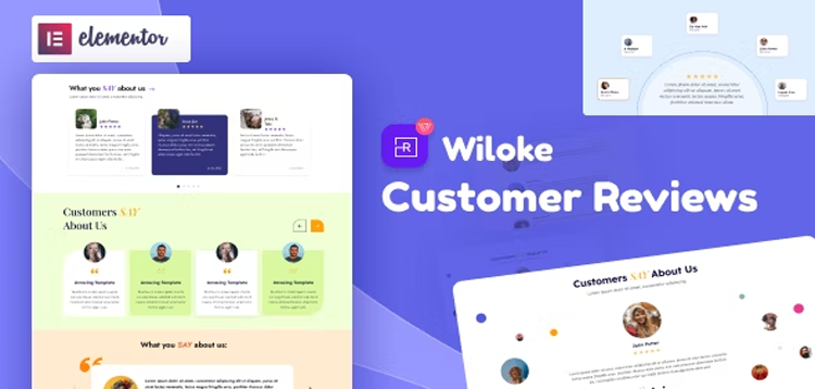 Item cover for download Wiloke Customer Reviews for Elementor
