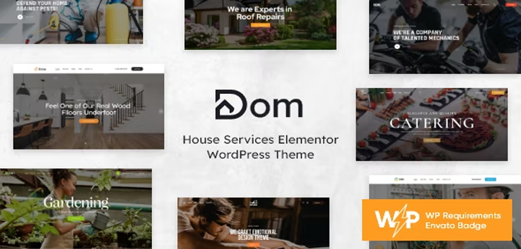 Item cover for download Dom - House Services Elementor WordPress Theme