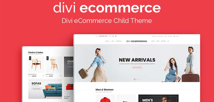 Item cover for download Divi Ecommerce
