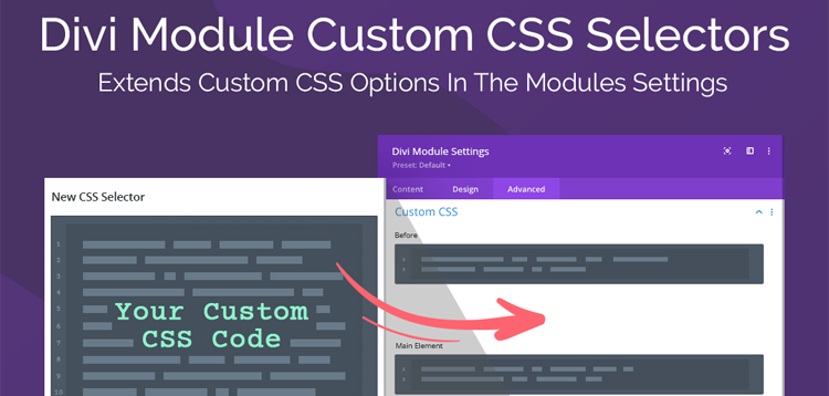 Item cover for download Divi Module Custom CSS Selectors