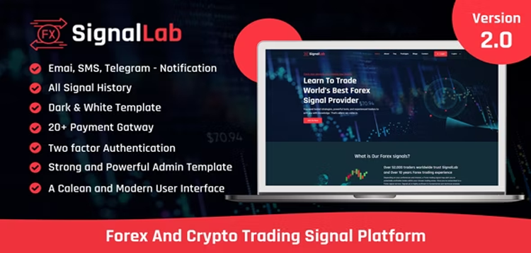 Item cover for download SignalLab - Forex And Crypto Trading Signal Platform