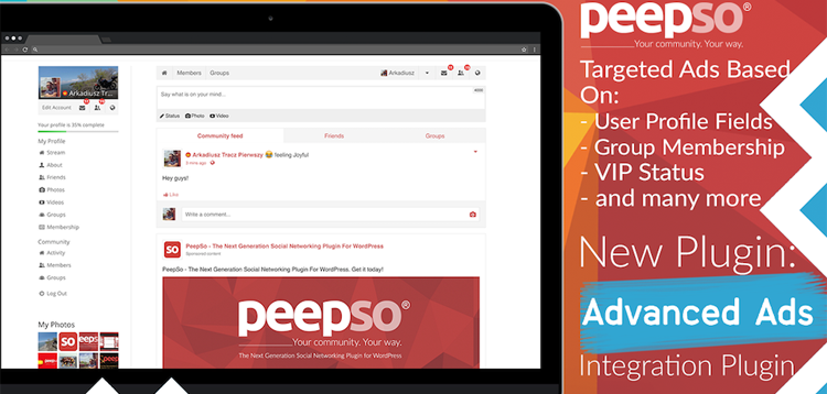 Item cover for download PeepSo Gecko Theme