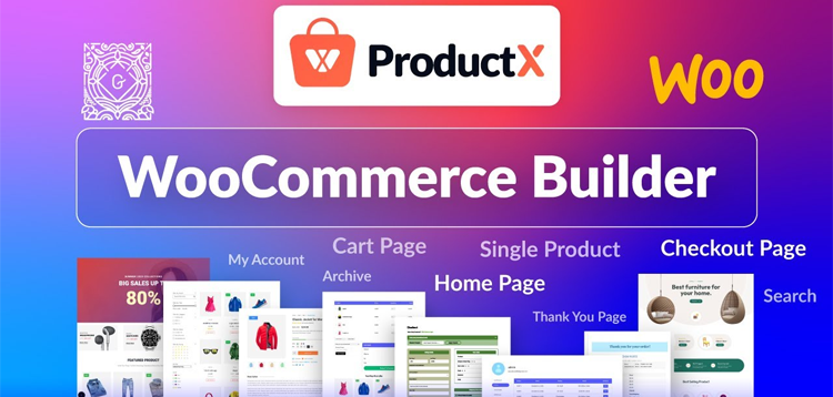 Item cover for download ProductX Gutenberg WooCommerce Blocks