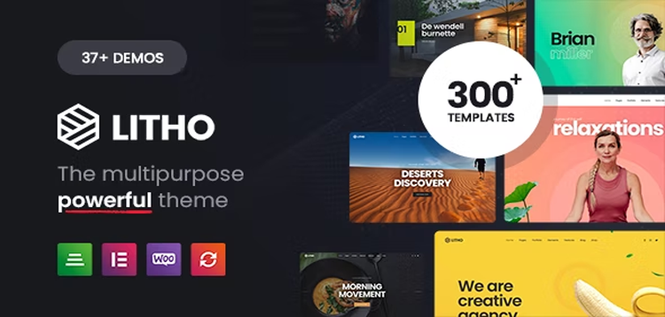 Item cover for download Litho - Multipurpose Elementor WordPress Theme
