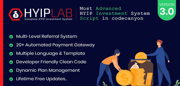Item cover for download HYIPLAB - Complete HYIP Investment System