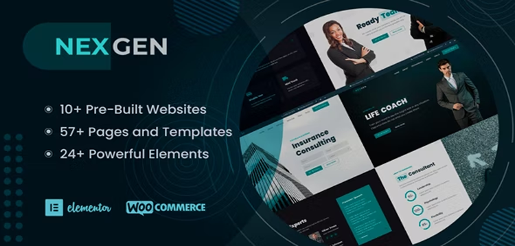 Item cover for download Nexgen - Consulting and Business WordPress Theme