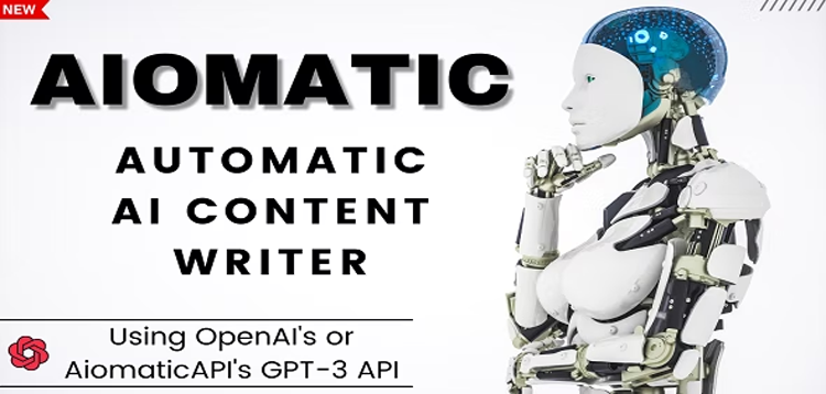 Item cover for download AIomatic - Automatic AI Content Writer