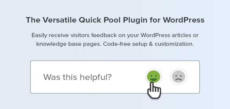 Item cover for download Helpful - Article Feedback Plugin for WordPress