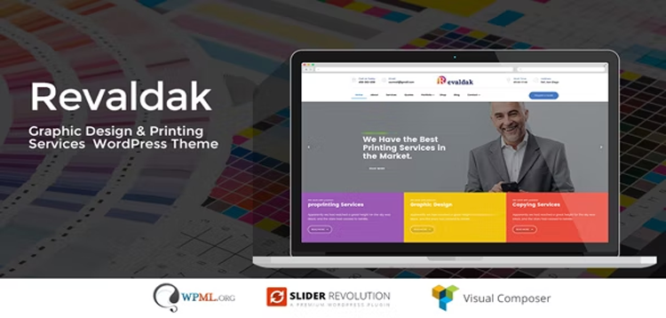 Item cover for download Revaldak - Printing Services WordPress Theme