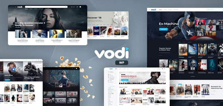 Item cover for download Vodi - Video WordPress Theme for Movies & TV Shows
