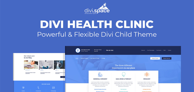 Item cover for download Divi Health Clinic
