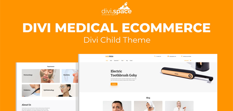 Item cover for download Divi Medical Ecommerce