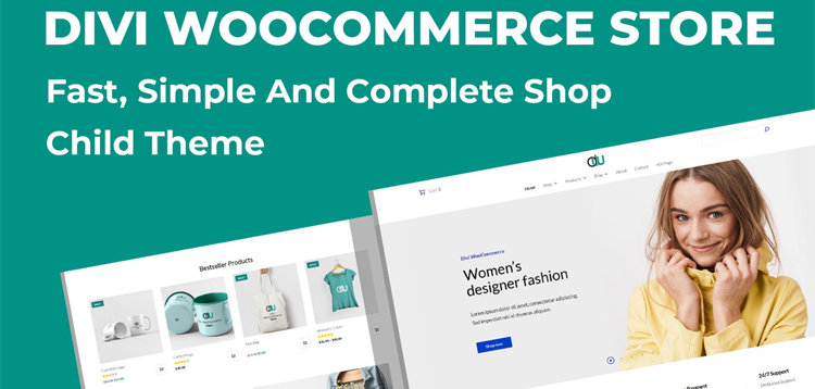 Item cover for download Divi WooCommerce Store