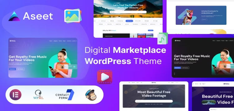Item cover for download Aseet - Digital Marketplace WordPress Theme