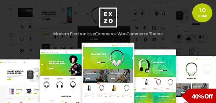 Item cover for download Electronics eCommerce WordPress Woocommerce Theme - Exzo