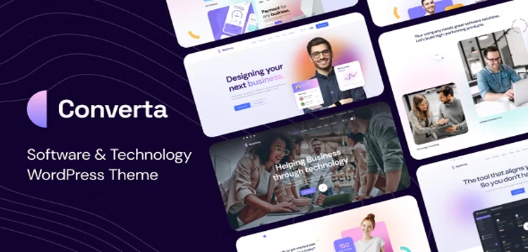 Item cover for download Converta - Software Company Theme