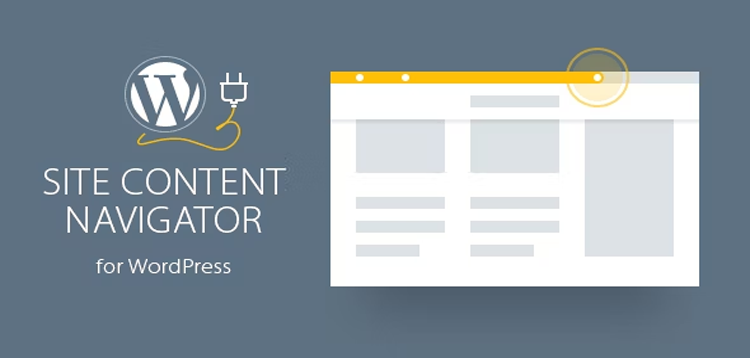 Item cover for download Site Content Navigator for WordPress