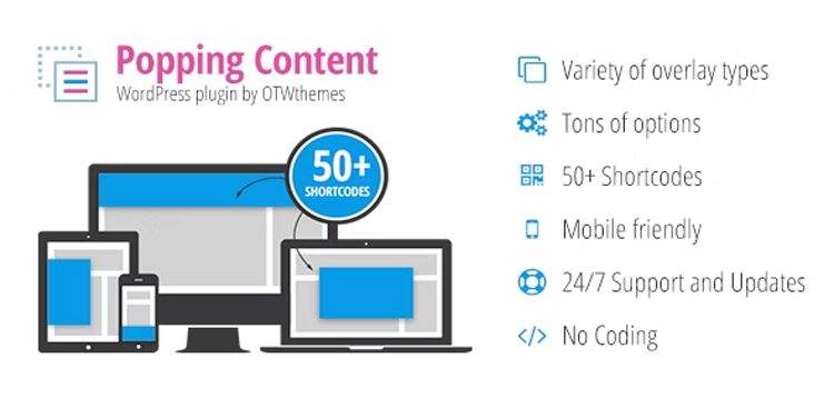 Item cover for download Popping Content for WordPress