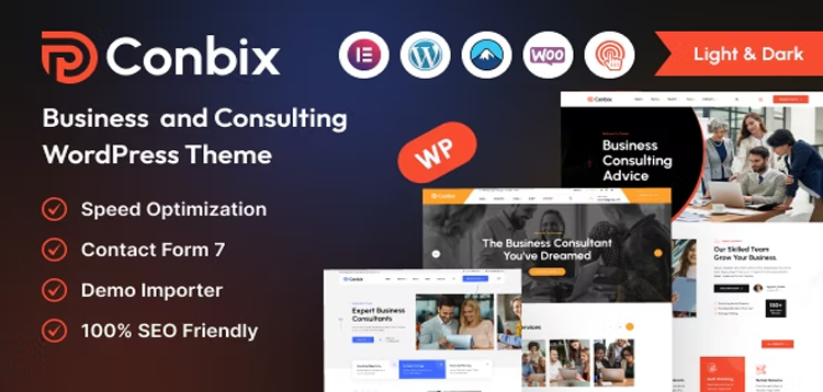 Item cover for download Conbix - Business Consulting WordPress Theme