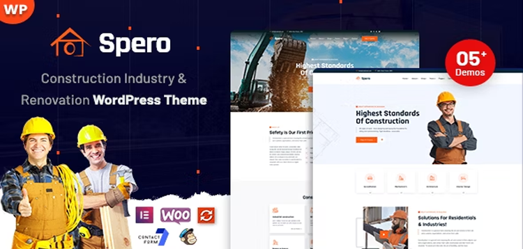 Item cover for download Spero - Construction Industry WordPress Theme