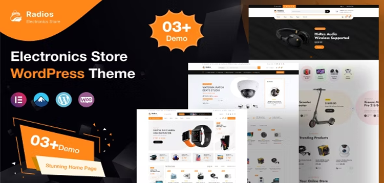 Item cover for download Radios - Electronics Store WooCommerce Theme