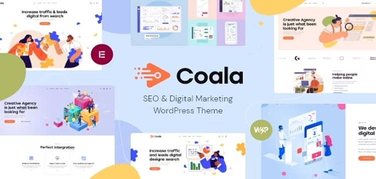 Item cover for download Coala - SEO & Digital Marketing WordPress Theme
