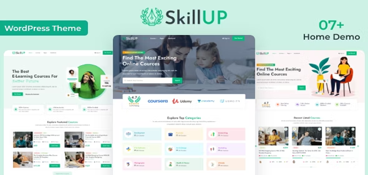 Item cover for download SkillUp - Online Education WordPress Theme