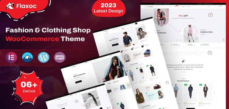 Item cover for download Flaxoc - Fashion Store WooCommerce Theme