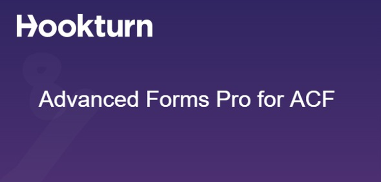 Item cover for download Hookturn Advanced Forms Pro for ACF
