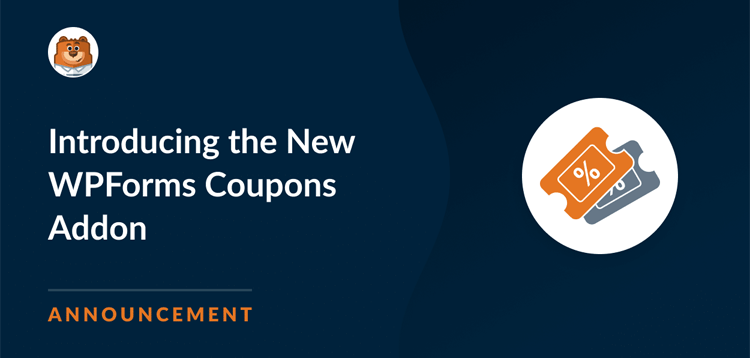 Item cover for download WPForms Coupons Add-on